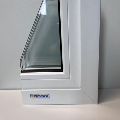DIMEX L108 2.5 मिमी स्लाइडिंग विंडो और डोर के लिए UPVC प्रोफाइल